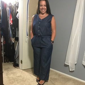 Denim jumpsuit